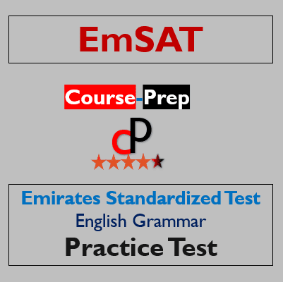Emirates Standardized Test EmSAT English Grammar Practice Test