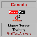Canada Liquor Server Training Final Test Answers 2022: