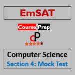 EmSAT Computer Science C++ Mock Test 2023 Questions Answers: